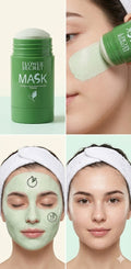 Mascarilla Facial Té Verde en Barra – Limpieza Profunda y Efecto Criogénico